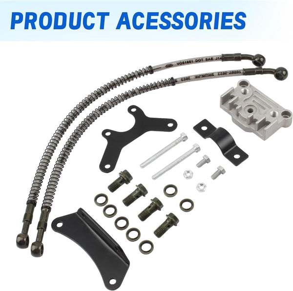 USED - Engine Oil Cooler with Lines for ODES 400cc ATV