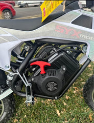 58cc Kids Dirt Bike SYXMOTO Gas Powered Mini Bike, 4 Stroke Off-Road Mini Bikes, Trail Bike with Speeds up to 21.75 MPH, Weight Support Up to 143 LBS - Available for PICK UP