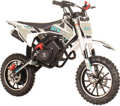 58cc Kids Dirt Bike SYXMOTO Gas Powered Mini Bike, 4 Stroke Off-Road Mini Bikes, Trail Bike with Speeds up to 21.75 MPH, Weight Support Up to 143 LBS - Available for PICK UP