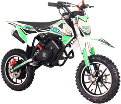 58cc Kids Dirt Bike SYXMOTO Gas Powered Mini Bike, 4 Stroke Off-Road Mini Bikes, Trail Bike with Speeds up to 21.75 MPH, Weight Support Up to 143 LBS - Available for PICK UP