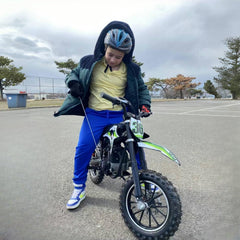 58cc Kids Dirt Bike SYXMOTO Gas Powered Mini Bike, 4 Stroke Off-Road Mini Bikes, Trail Bike with Speeds up to 21.75 MPH, Weight Support Up to 143 LBS - Available for PICK UP