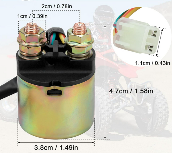 14 - Starter Relay -  ODES 400 ATV