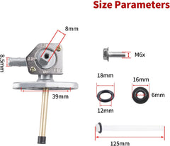13 - Fuel Petcock-  ODES 400 ** JAGUAR 400 **