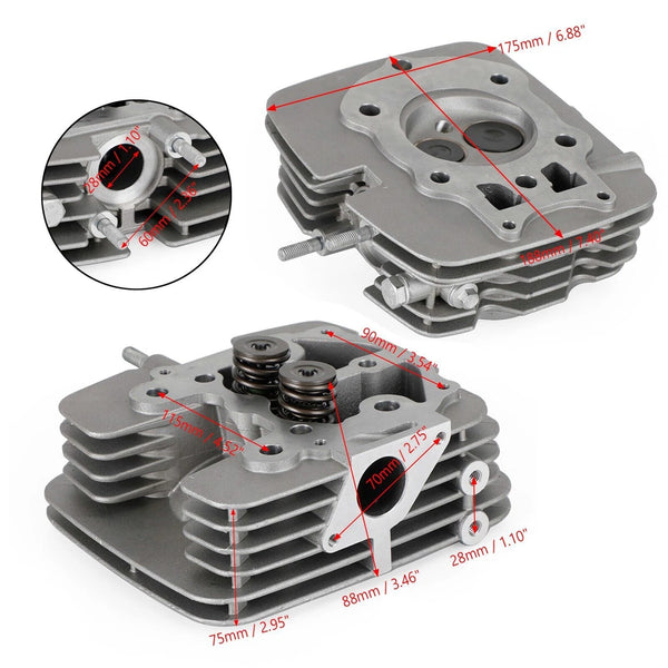 #22 CYLINDER Head for ODES 400, JAGUAR 400cc ATV