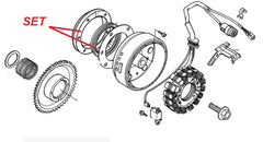 03 - Starter Clutch for ODES 400cc ** JAGUAR 400 ATV UTV 4x4 Quad